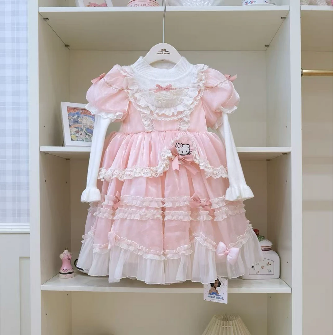 茉莉岛•25秋~洛丽塔公主裙 8558粉色10-5