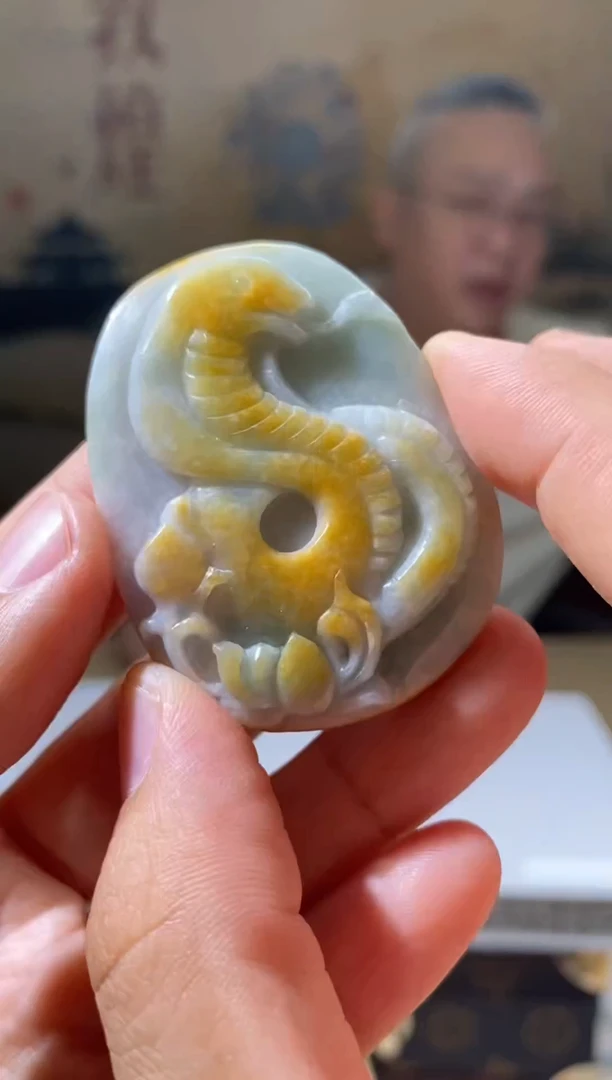 翡翠未镶嵌颈饰XM翡翠吊坠XMYH-11