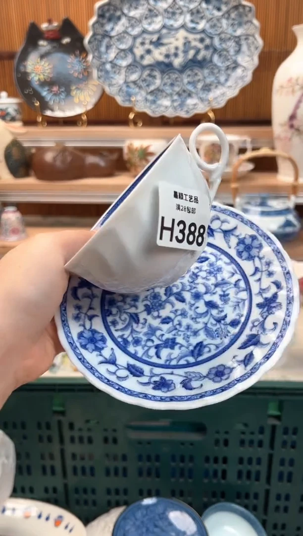 瓷片铖388H盘子 杯子 碗