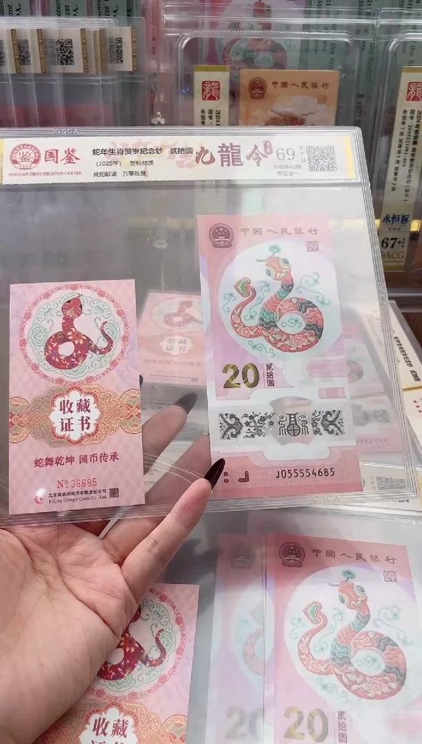 塑料币证合一首发认证版尾685