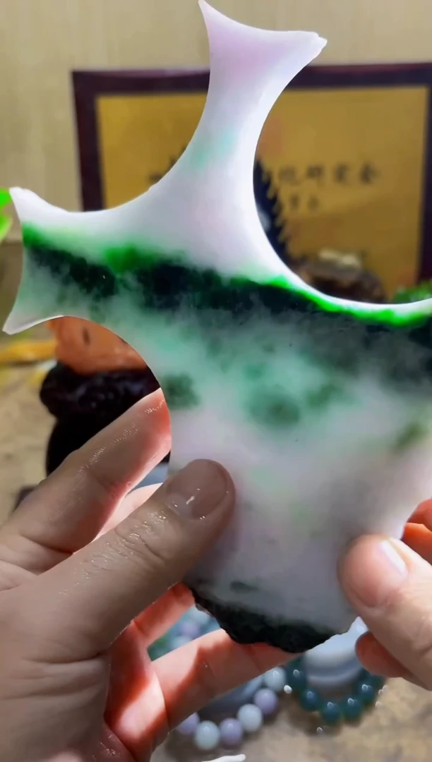 颈饰未镶嵌翡翠A货常星4840