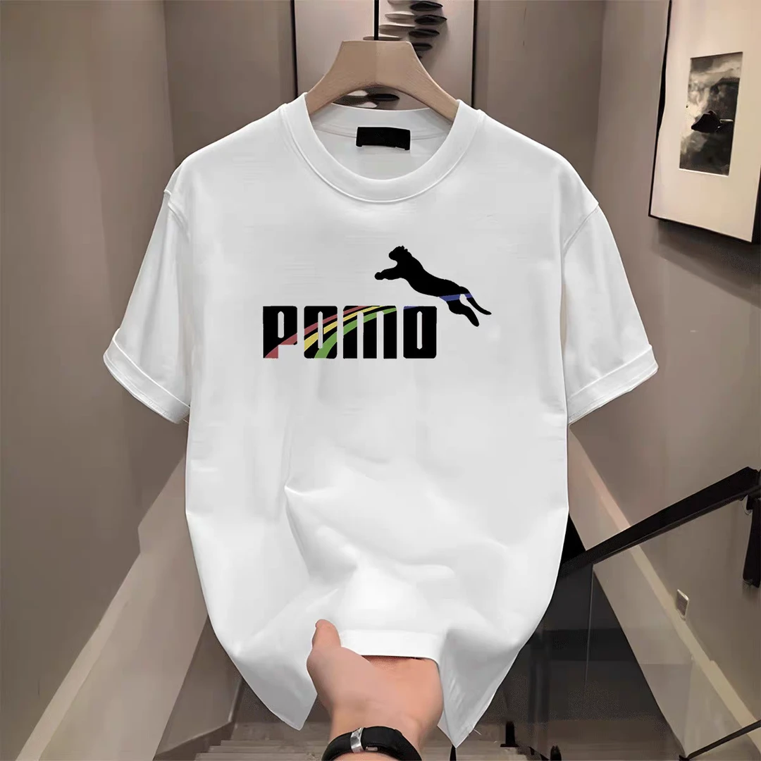 【一折粉丝福利】夏季潮牌男女同款百搭圆领T恤