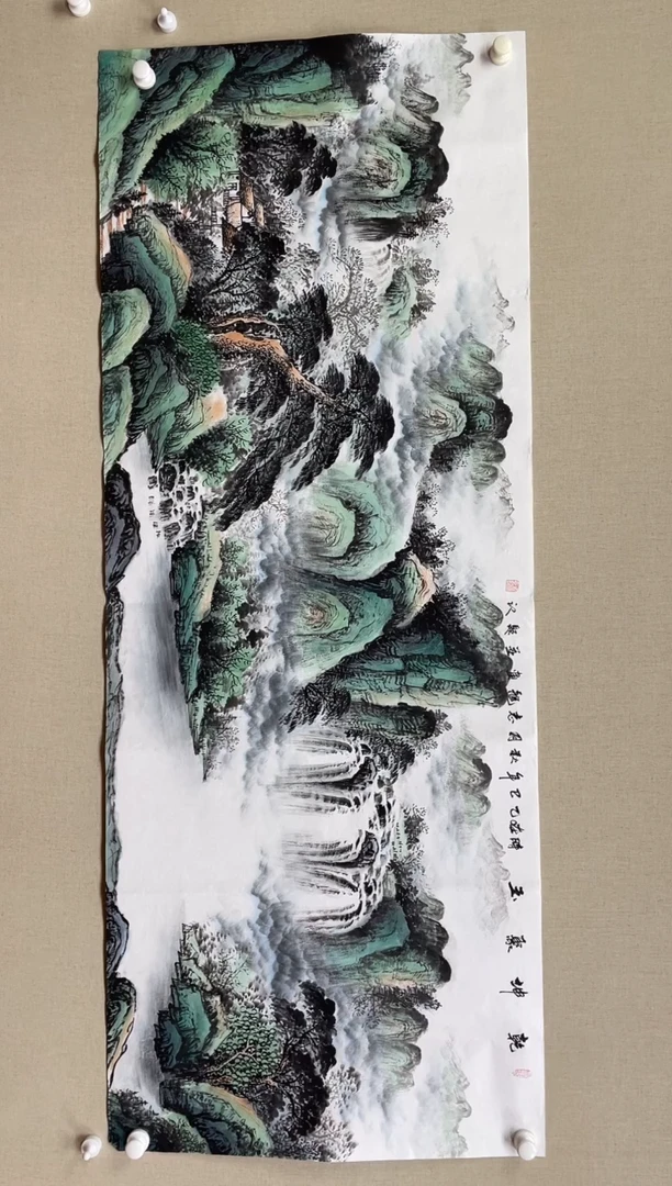 国画180*68 杨志龙杨志龙杨志龙杨志龙