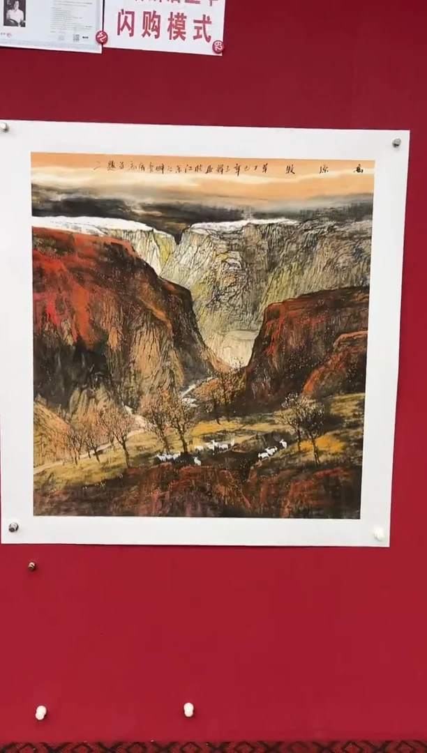 【闪购商品】国画国画绘画山水花鸟