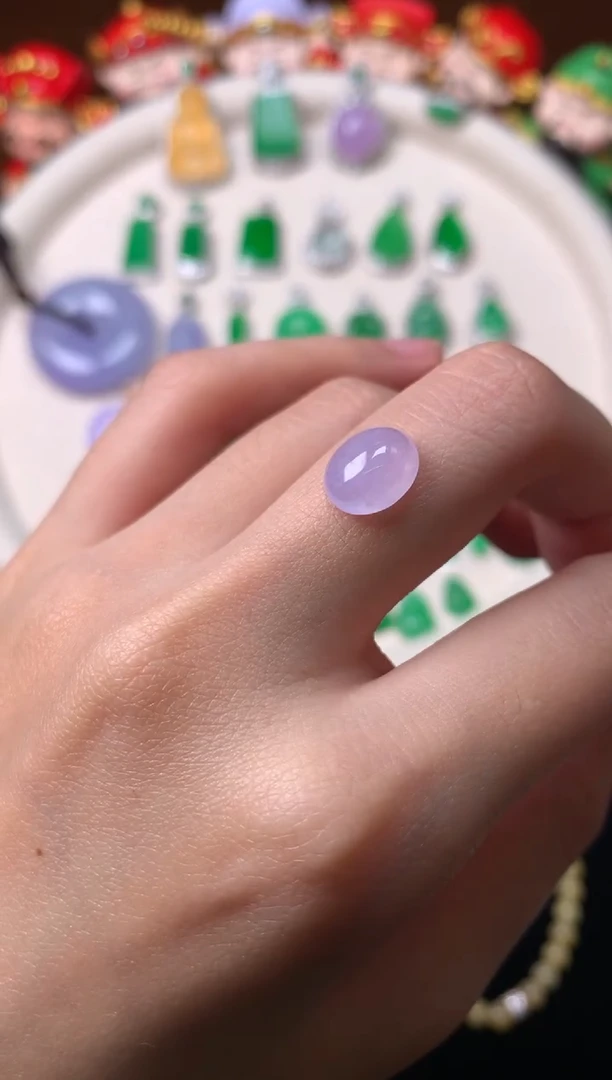 定制翡翠未镶嵌裸石（镶嵌定制）