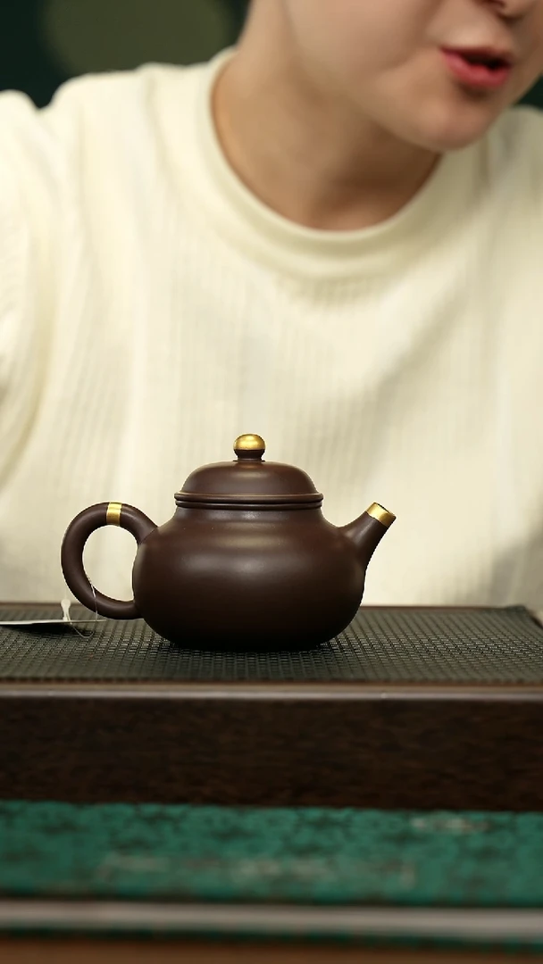 【闪购商品】紫砂茶壶宜兴原矿 手工 紫砂壶容量240CC