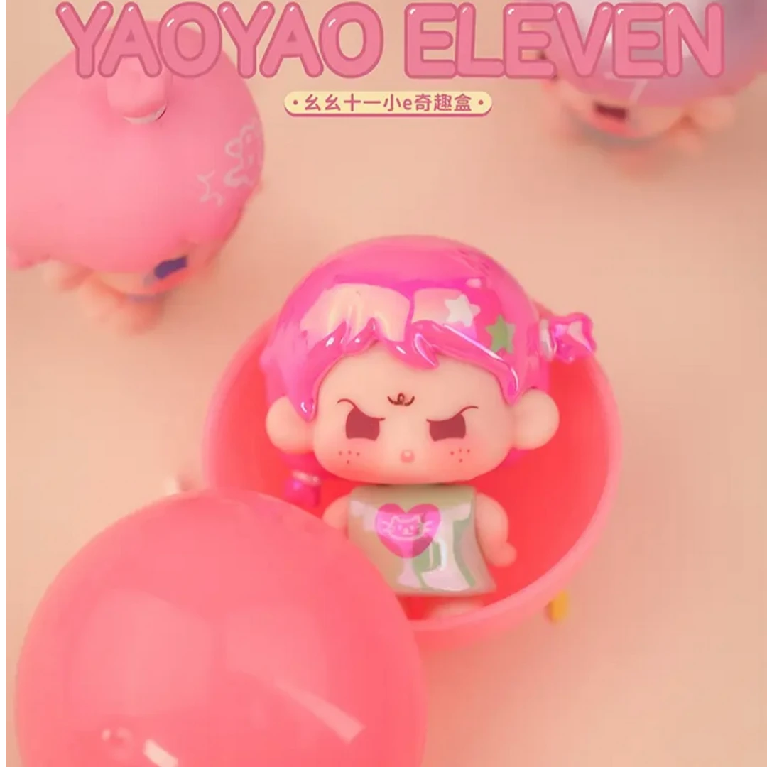 （游戏玩法）阿玛莉莉丝联名款新品萌粒幺幺十一潮玩摆件