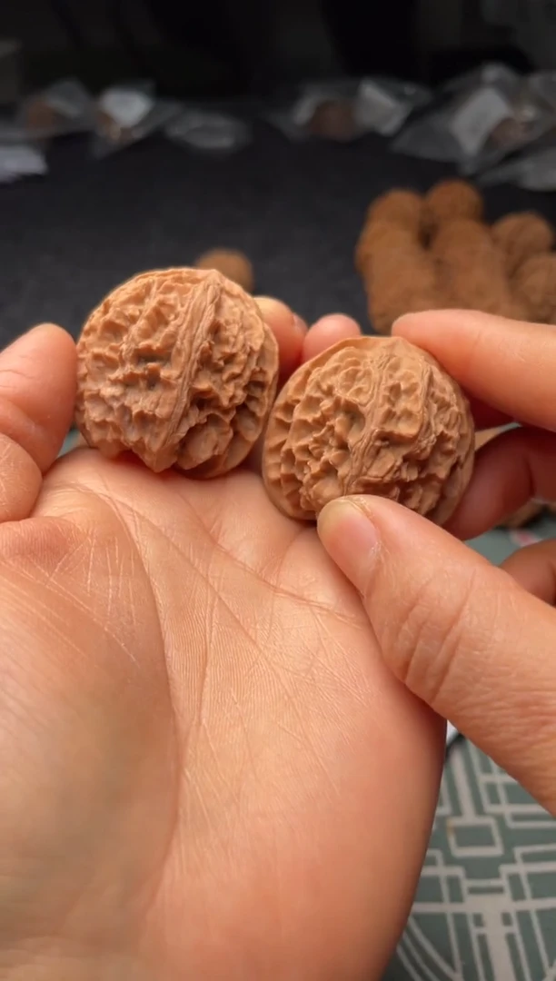 把件文玩核桃w81  苹果园 37尺