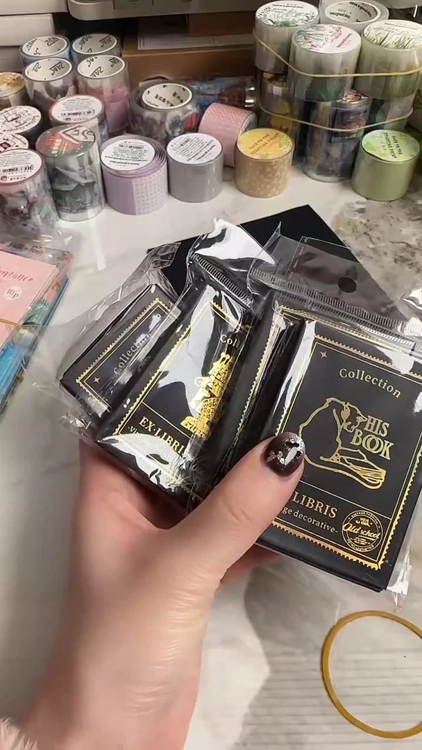 1-1 旧馆藏书票素材 随机3款