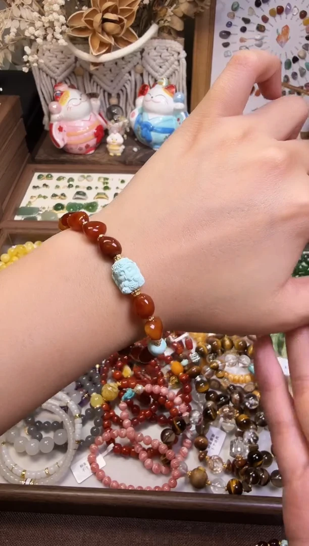 水晶摆件未镶嵌手链