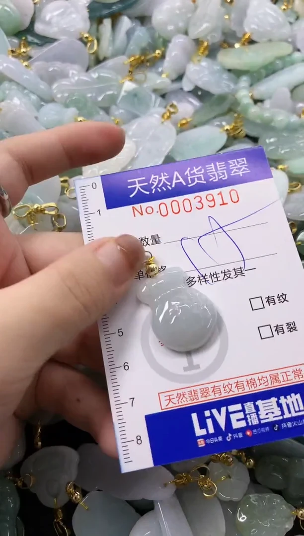 颈饰未镶嵌翡翠天然A货翡翠