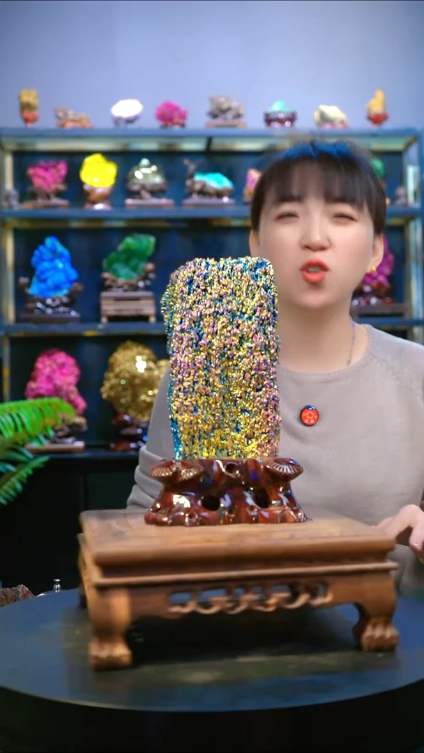 石材精品矿物晶体摆件