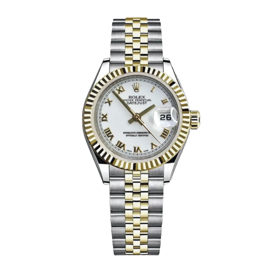 99新 Rolex/劳力士 日志179173/26mm/白盘罗马/自动机械/单表