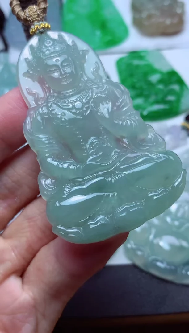 翡翠未镶嵌颈饰天然翡翠
