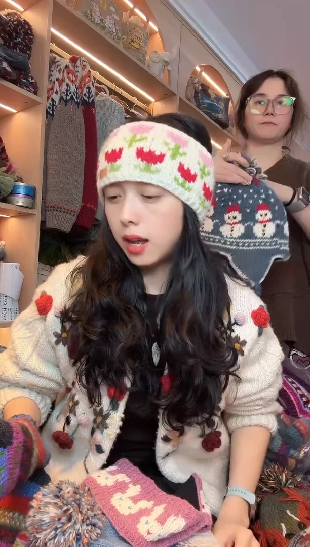 绵羊毛美利奴郁金香发带