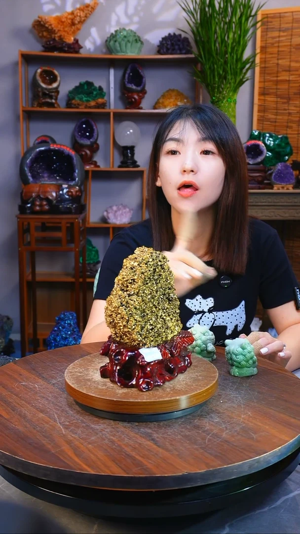 石材摆件一物一拍