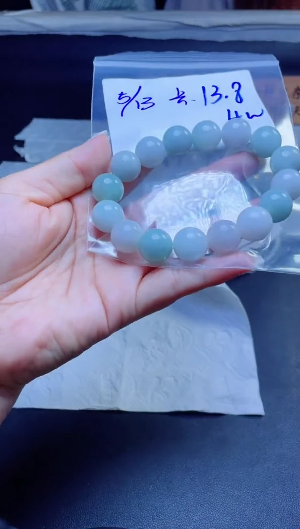 定制翡翠未镶嵌珠串多样性发货（拍一发一）