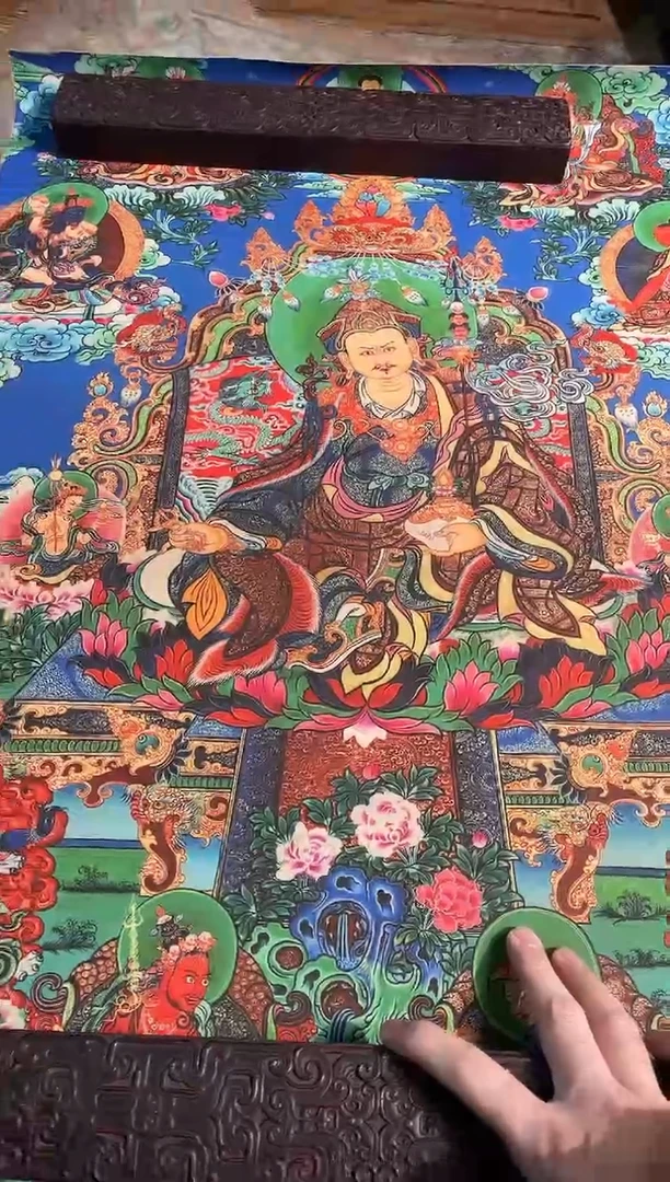 卷轴画路路的唐卡tk160