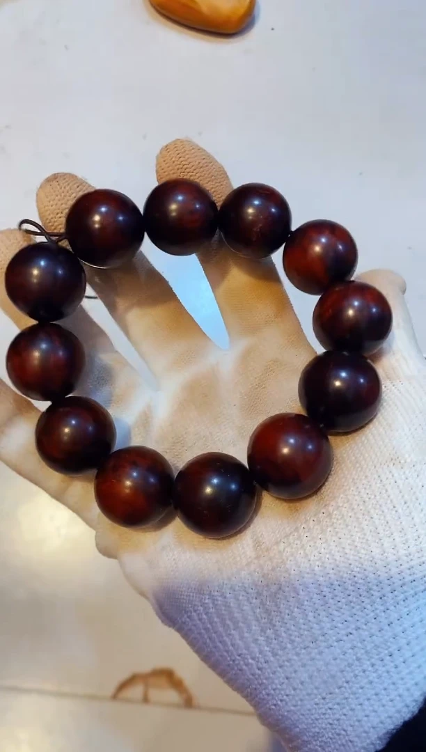 柏木（崖柏）19太行崖柏陈化手把手串