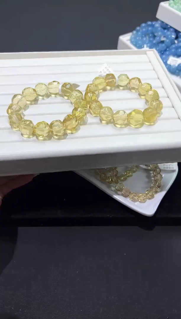 水晶手串未镶嵌6S多样性发其一【1条】默认微瑕/精品约90~100g