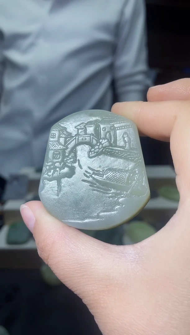 【闪购商品】和田玉颈饰未镶嵌1