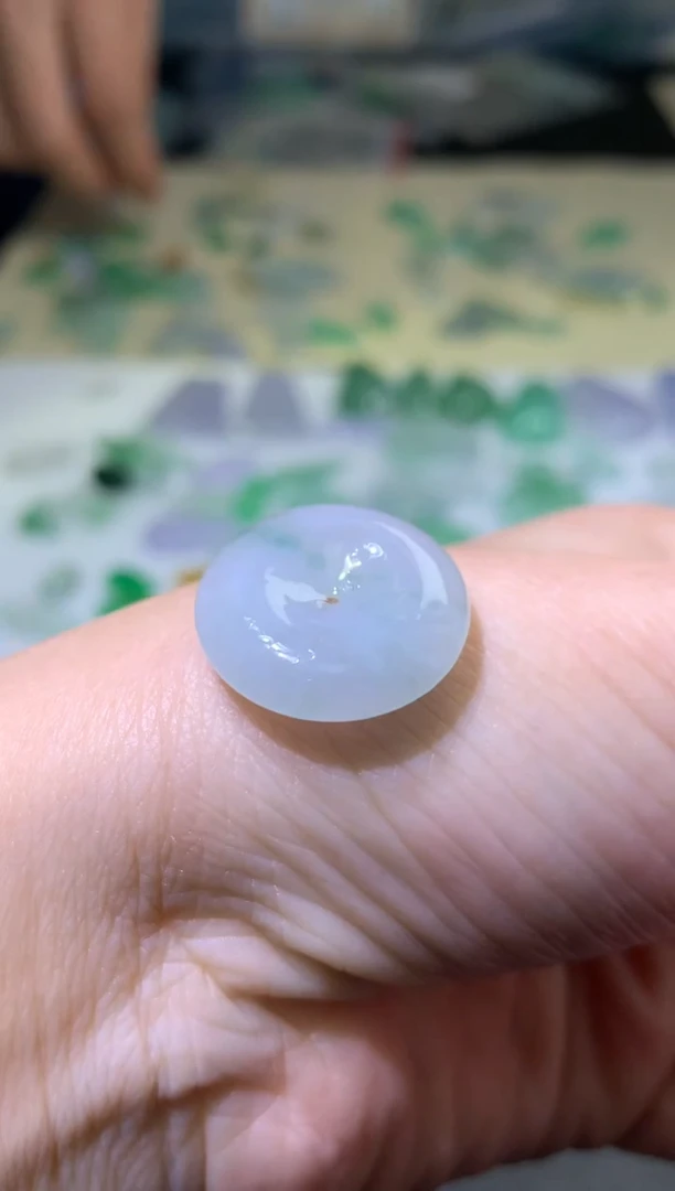 未镶嵌定制翡翠毛货  18.9-5.2