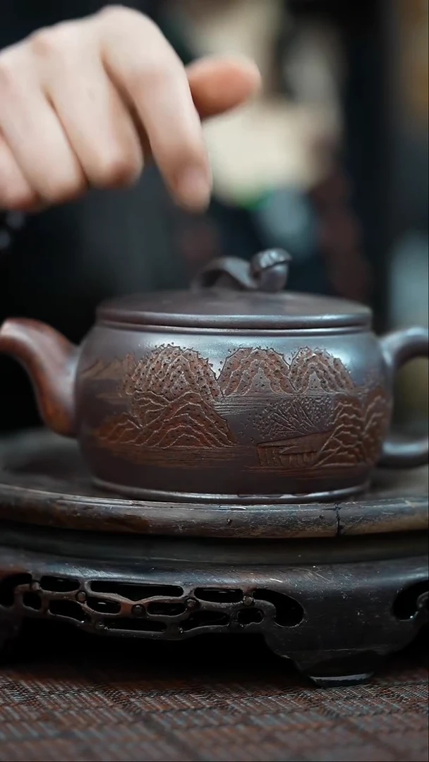茶壶紫砂宜兴岁颐传砂原矿全手12家