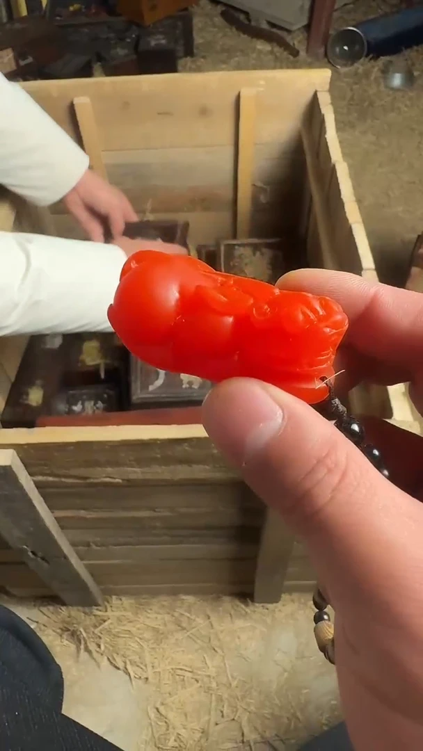 【闪购商品】香榧木木雕闪购商品链接红貔貅