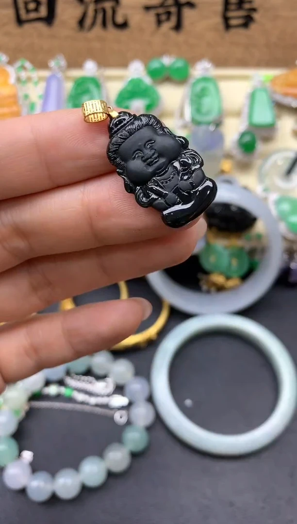 【闪购商品】翡翠颈饰18K金镶嵌302-中国好珍宝