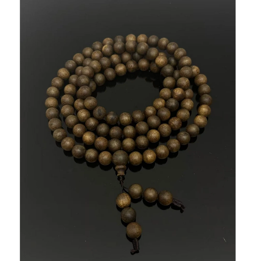 S28沉香【越南芽庄紫奇熟结野料多圈】10.8mm收藏级—NJ5880230601-1