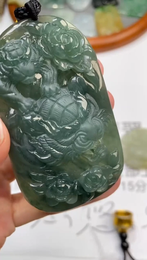 未镶嵌挂件翡翠309022      多人