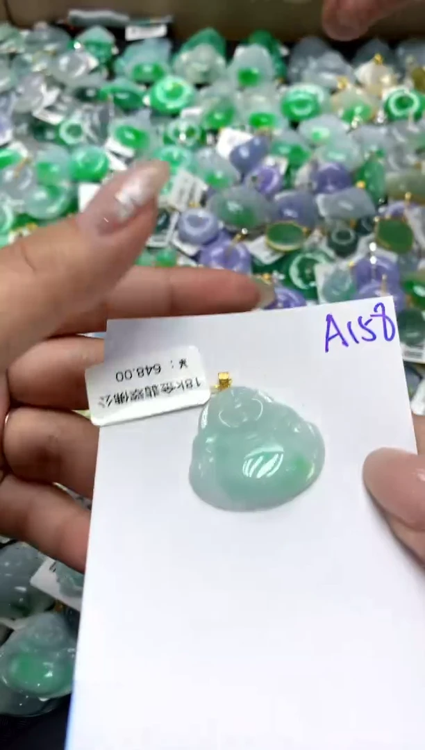 【闪购商品】翡翠颈饰18K金镶嵌111111111111111111