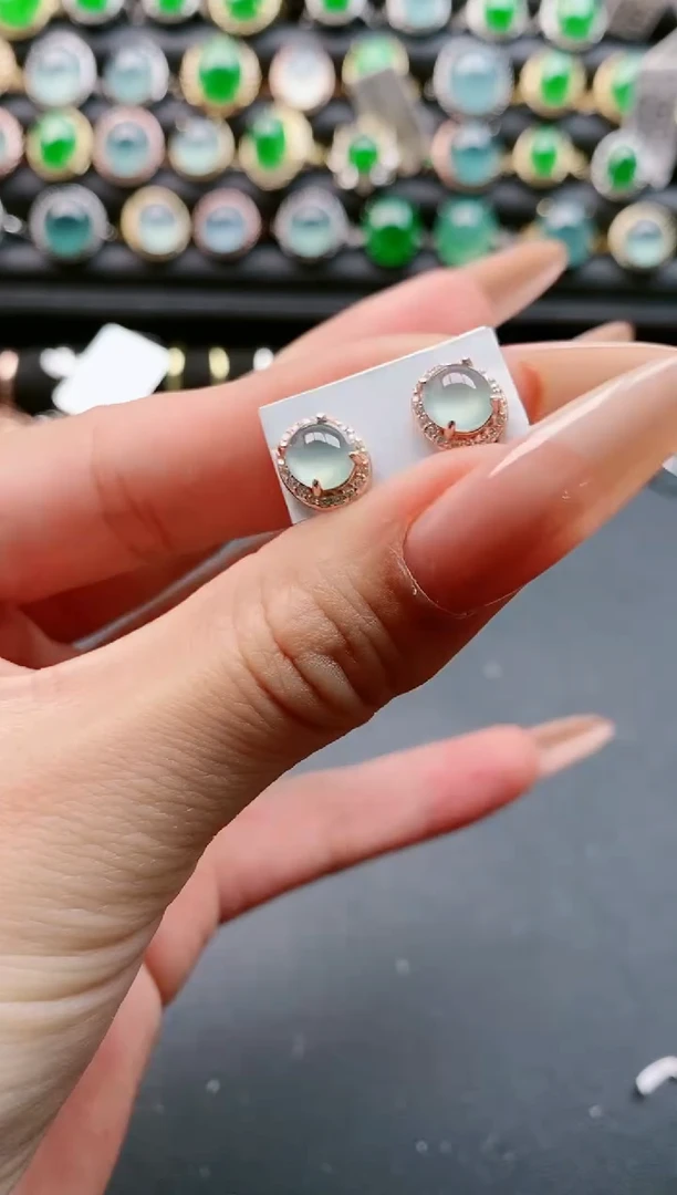 【闪购商品】翡翠戒指银S925镶嵌1111111