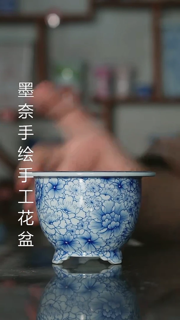 瓶墨奈花盆内口8高6.5深