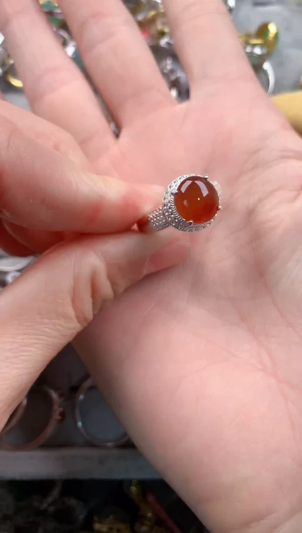 未镶嵌戒指翡翠333   1