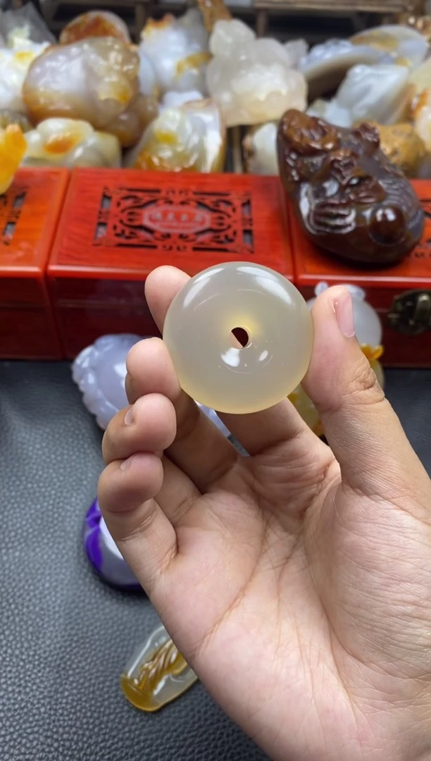 未镶嵌挂件玛瑙/玉髓晓*00