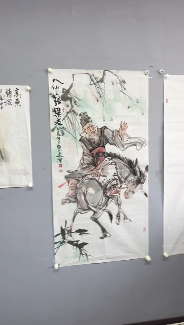 国画张洪建精品8平尺