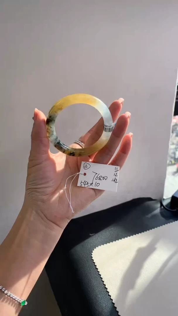 未镶嵌手镯翡翠翡翠手镯#3 圈口54