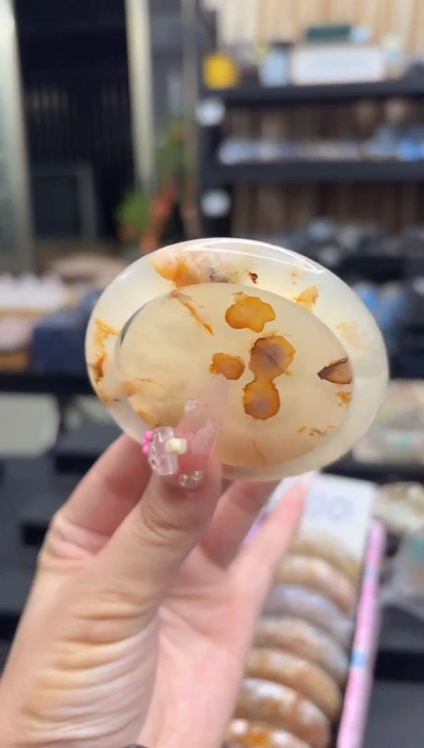 未镶嵌手镯石英质玉88(56圈赠送镯心)