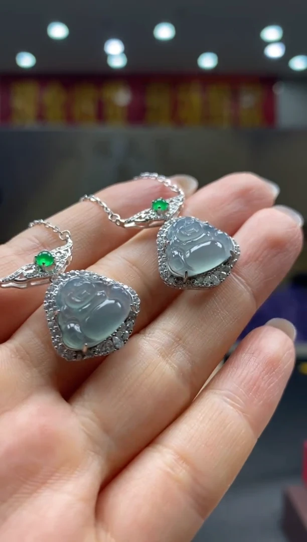 【闪购商品】翡翠颈饰未镶嵌多样性发货【只发一件】*q58