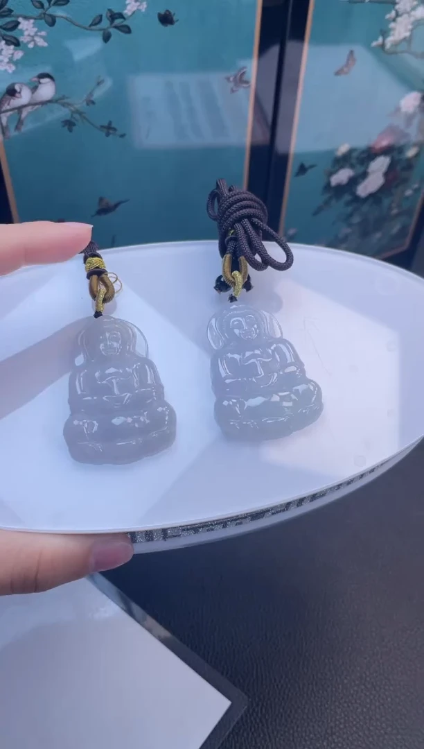 吊坠(不含链)未镶嵌翡翠观音