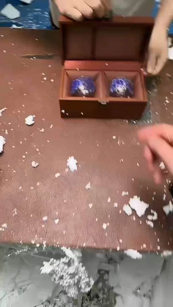 精品茶具@@@@@@@@@@牡丹水晶琉璃对杯ZHTJ0062(不带礼盒)