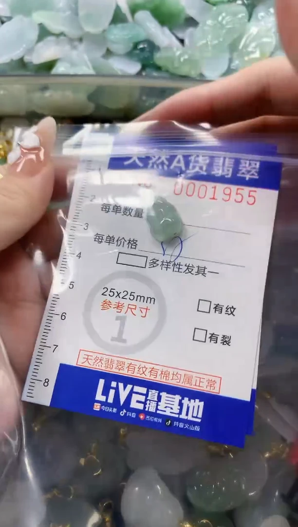 颈饰未镶嵌翡翠雪*天然A货翡翠