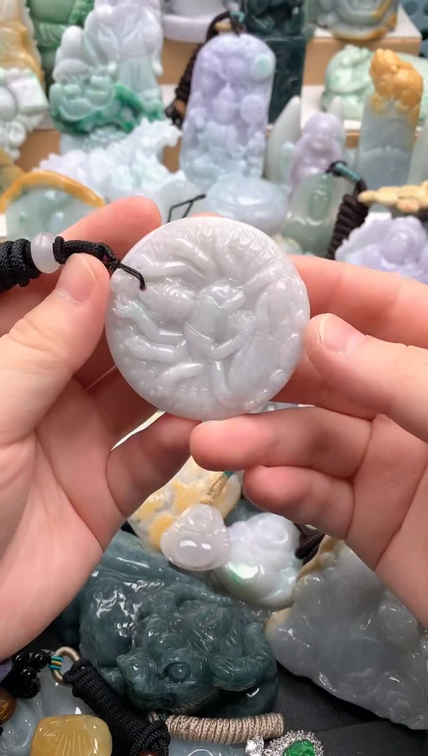 吊坠(不含链)未镶嵌翡翠1