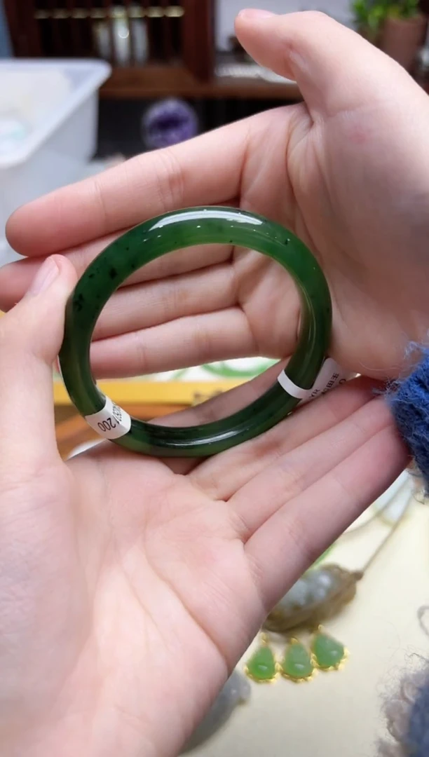 未镶嵌手镯和田玉和田玉手镯55#YR