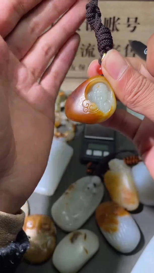 【闪购商品】和田玉挂件未镶嵌1