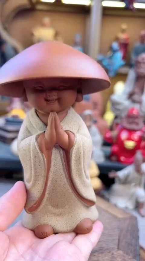紫砂茶宠器闵茶宠摆件