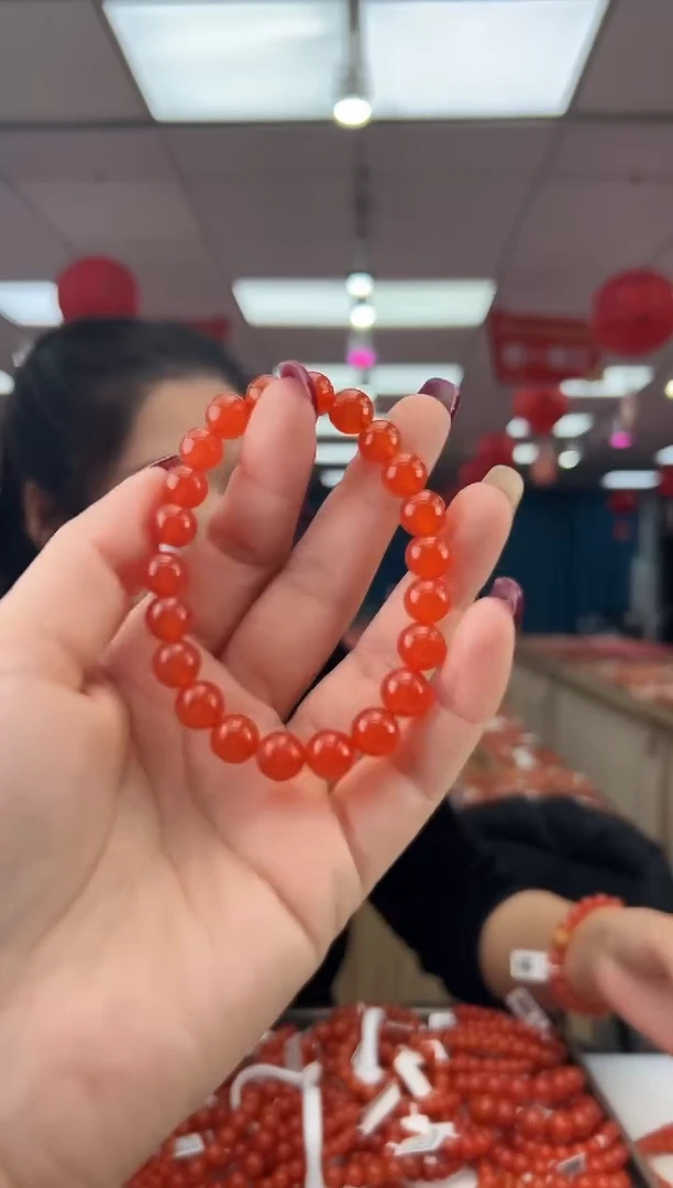 【闪购商品】南红玛瑙珠串未镶嵌多样发其一/8/92198700