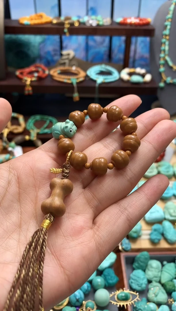 把件猴头核桃精品葫芦挂件手持