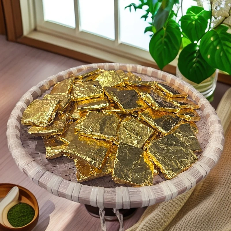 2016年大雪山古树熟茶头春头采方片8克